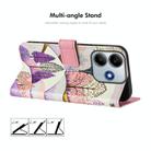 For Redmi Note 14 4G 163.25mm ENKAY Painted Leather Phone Case with Card Slots ＆ Holder(Panda Pattern) - 3