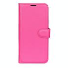 For ZTE Blade A75 5G Litchi Texture Horizontal Flip Leather Phone Case with Holder(Rose Red) - 2