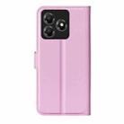 For ZTE Blade A36 Litchi Texture Horizontal Flip Leather Phone Case with Holder(Pink) - 3