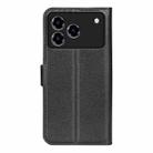 For ZTE Blade A76 4G Litchi Texture Horizontal Flip Leather Phone Case with Holder(Black) - 3