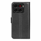 For ZTE Blade A56 Litchi Texture Horizontal Flip Leather Phone Case with Holder(Black) - 3