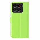 For ZTE Blade A56 Litchi Texture Horizontal Flip Leather Phone Case with Holder(Green) - 3