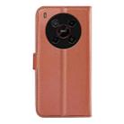 For ZTE Blade V70 Max Litchi Texture Horizontal Flip Leather Phone Case with Holder(Brown) - 3