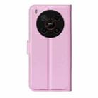 For ZTE Blade V70 Max Litchi Texture Horizontal Flip Leather Phone Case with Holder(Pink) - 3
