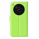 For ZTE Blade V70 Max Litchi Texture Horizontal Flip Leather Phone Case with Holder(Green) - 3