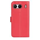 For OnePlus Nord 4 Litchi Texture Horizontal Flip Leather Phone Case with Holder(Red) - 3