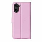 For OnePlus Nord CE5 / Ace 5 Racing Litchi Texture Horizontal Flip Leather Phone Case with Holder(Pink) - 3