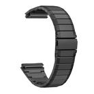 For Huawei Watch GT5 Pro 46mm Bamboo Jump Buckle Titanium Alloy Watch Band(Black) - 3