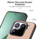 For Redmi Turbo 4 Twill Fabric Leather Skin Back Phone Case(Pink) - 3