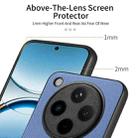 For OPPO Find X8 Pro Twill Fabric Leather Skin Back Phone Case(Blue) - 3
