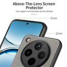 For OPPO Find X8 Pro Twill Fabric Leather Skin Back Phone Case(Gray) - 3