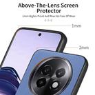 For Realme 13 Pro+ 5G Twill Fabric Leather Skin Back Phone Case(Blue) - 3