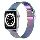 For Apple Watch 46mm / 49mm / 45mm / 44mm Hyphosis Buckle Milanese Metal Watch Band(Colours) - 1