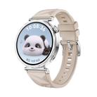 For Huawei Watch GT 5 41mm Press Button Connector 18mm Silicone Watch Band(Starlight) - 1