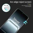 For OnePlus 13T MOFI 9H 3D Explosion-proof Curved Screen Tempered Glass Film(Black) - 3