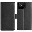 For Asus ROG Phone 9 / 9 Pro Dual-side Magnetic Buckle Horizontal Flip Leather Phone Case(Black) - 1