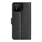 For Asus ROG Phone 9 / 9 Pro Dual-side Magnetic Buckle Horizontal Flip Leather Phone Case(Black) - 3