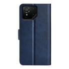 For Asus ROG Phone 9 / 9 Pro Dual-side Magnetic Buckle Horizontal Flip Leather Phone Case(Dark Blue) - 3