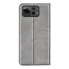 For Asus Zenfone 12 Ultra Retro-skin Magnetic Suction Leather Phone Case(Grey) - 3