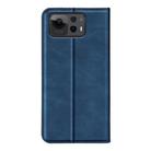 For Asus Zenfone 12 Ultra Retro-skin Magnetic Suction Leather Phone Case(Dark Blue) - 3