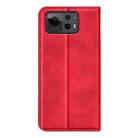 For Asus Zenfone 12 Ultra Retro-skin Magnetic Suction Leather Phone Case(Red) - 3