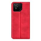 For Asus ROG Phone 9 / 9 Pro Retro-skin Magnetic Suction Leather Phone Case(Red) - 3