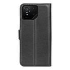For Asus ROG Phone 9 / 9 Pro Litchi Texture Horizontal Flip Leather Phone Case with Holder(Black) - 3