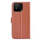 For Asus ROG Phone 9 / 9 Pro Litchi Texture Horizontal Flip Leather Phone Case with Holder(Brown) - 3