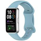 For Huawei Band 10 Butterfly Buckle Silicone Watch Band(Stretch Blue) - 1