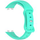 For Huawei Band 10 Butterfly Buckle Silicone Watch Band(Teal Green) - 3