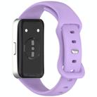 For Huawei Band 10 Butterfly Buckle Silicone Watch Band(Purple) - 2