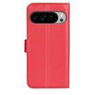 For Google Pixel 10 Pro XL Litchi Texture Horizontal Flip Leather Phone Case with Holder(Red) - 3