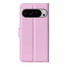 For Google Pixel 10 Pro XL Litchi Texture Horizontal Flip Leather Phone Case with Holder(Pink) - 3
