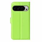 For Google Pixel 10 Pro XL Litchi Texture Horizontal Flip Leather Phone Case with Holder(Green) - 3