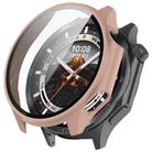 For OnePlus Watch 3 Tempered Film Integrated PC Watch Protective Case(Cherry Pink) - 1