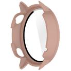 For OnePlus Watch 3 43mm / OPPO Watch X2 Mini Tempered Film Integrated PC Watch Protective Cover(Cherry Pink) - 3