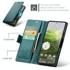 For Google Pixel 9a CaseMe 023 Butterfly Buckle Litchi Texture RFID Anti-theft Leather Phone Case(Green) - 2