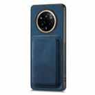 For Realme 14 Pro+ Retro Leather Card Bag Magnetic Phone Case(Blue) - 2
