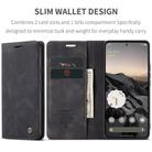 For Google Pixel 9a CaseMe 013 Multifunctional Horizontal Flip Leather Phone Case(Black) - 2