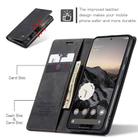 For Google Pixel 9a CaseMe 013 Multifunctional Horizontal Flip Leather Phone Case(Black) - 3