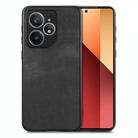 For Realme Neo7 Vintage Leather PC Back Cover Phone Case(Black) - 1