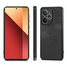 For Realme Neo7 Vintage Leather PC Back Cover Phone Case(Black) - 2