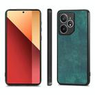 For Realme Neo7 Vintage Leather PC Back Cover Phone Case(Green) - 2