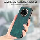 For Realme 14 Pro Vintage Leather PC Back Cover Phone Case(Green) - 2