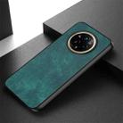 For Realme 14 Pro Vintage Leather PC Back Cover Phone Case(Green) - 3