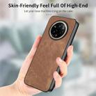 For Realme 14 Pro Vintage Leather PC Back Cover Phone Case(Brown) - 2