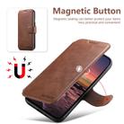 For iPhone 13 Pro Max Suteni Q05 2-in-1 Multi-function Detachable Wallet MagSafe Phone Case(Brown) - 2