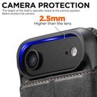 For iPhone 17 Air Suteni Q05 2-in-1 Multi-function Detachable Wallet MagSafe Phone Case(Black) - 3