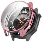 For OnePlus Watch 3 Electroplated TPU Full Coverage Watch Protective Case(Pink) - 1