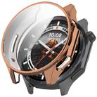 For OnePlus Watch 3 Electroplated TPU Full Coverage Watch Protective Case(Rose Gold) - 1